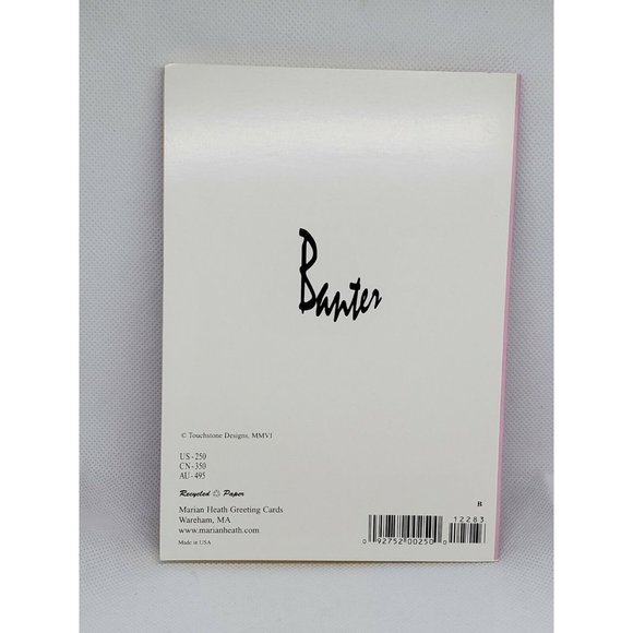 Rare Happy Birthday Daughter Banter Marian Heath Touchstone Design Greeting Card - Picture 3 of 10